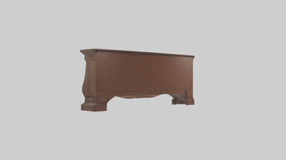 Footboard model 3D model
