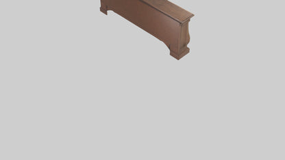 Footboard model 3D model
