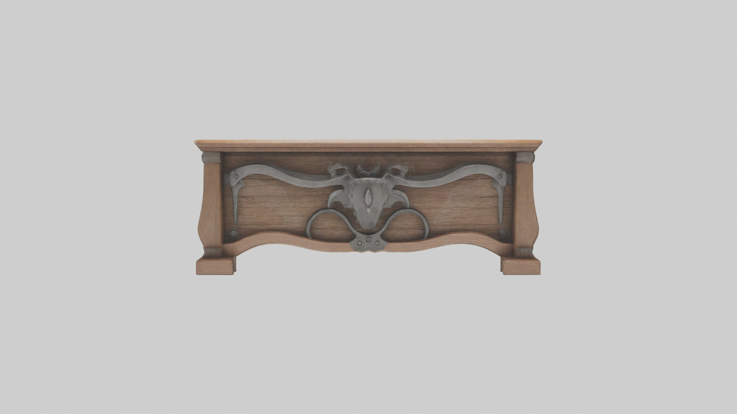 Footboard model 3D model