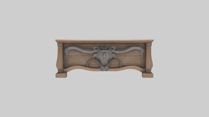 Footboard model 3D model
