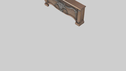 Footboard model 3D model