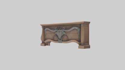 Footboard model 3D model