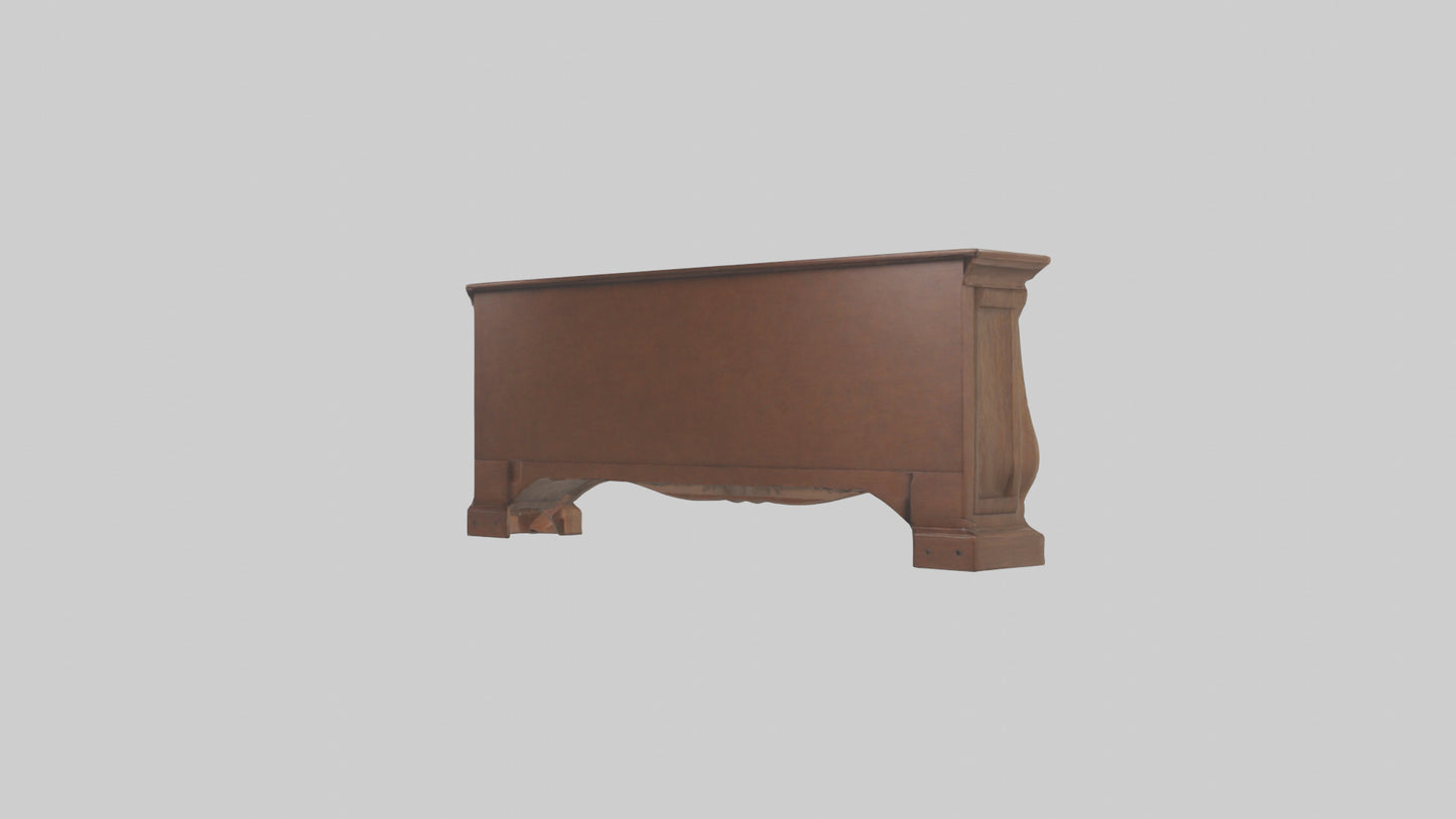 Footboard model 3D model