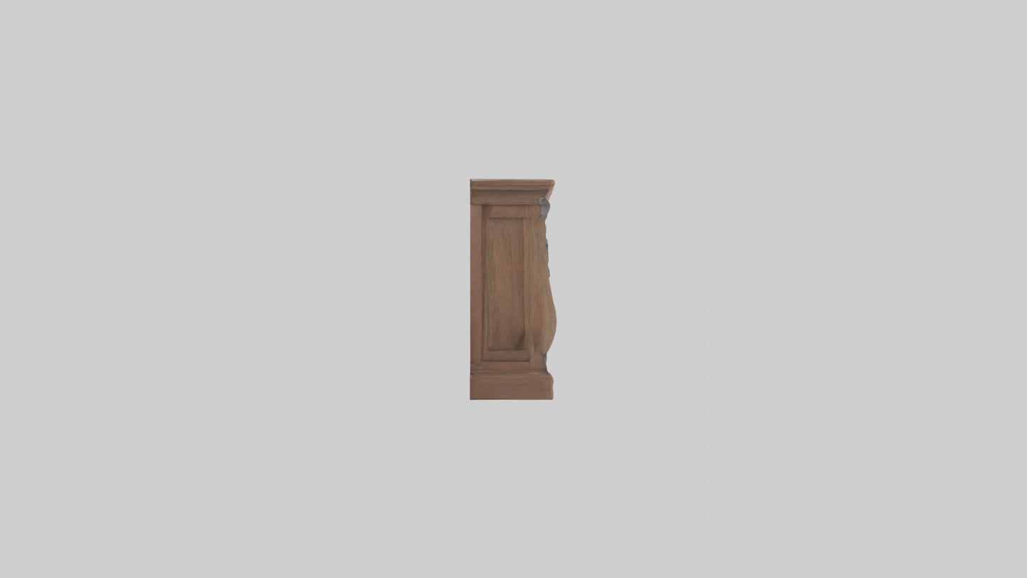 Footboard model 3D model