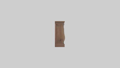 Footboard model 3D model