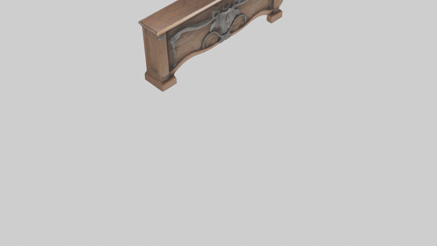 Footboard model 3D model