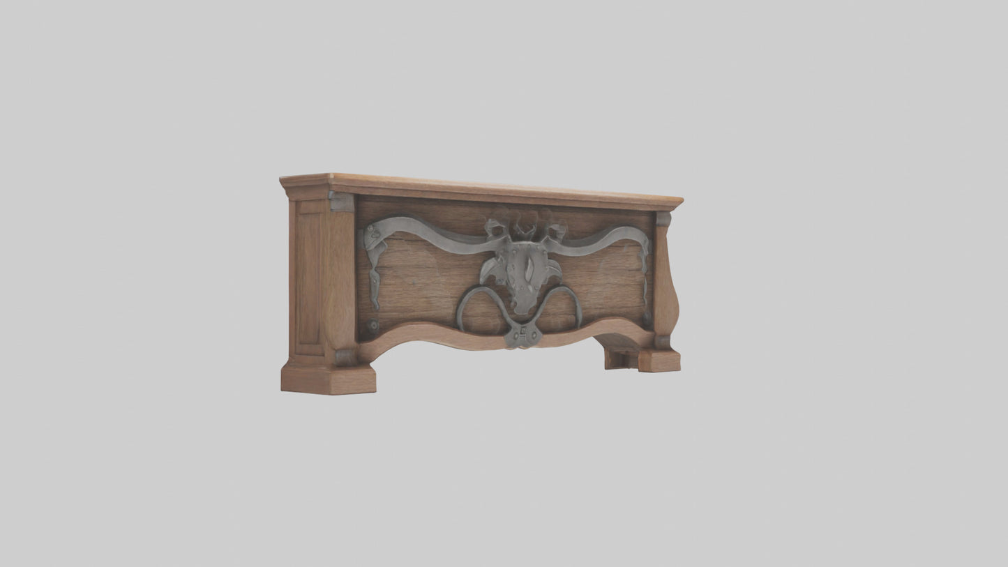 Footboard model 3D model