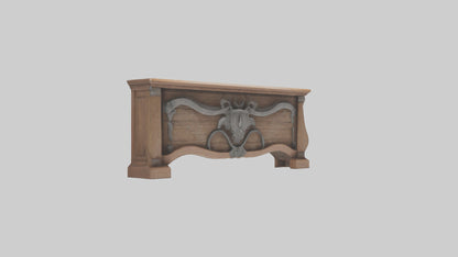 Footboard model 3D model