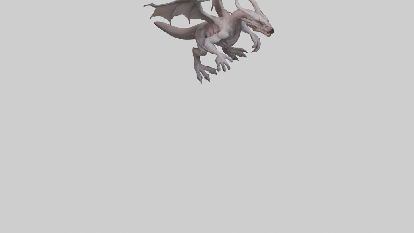 Forbidden creature model 3D model