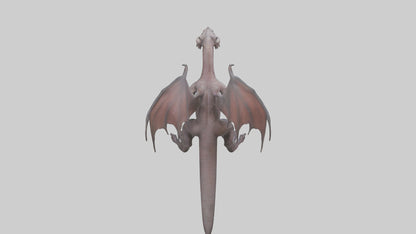 Forbidden creature model 3D model
