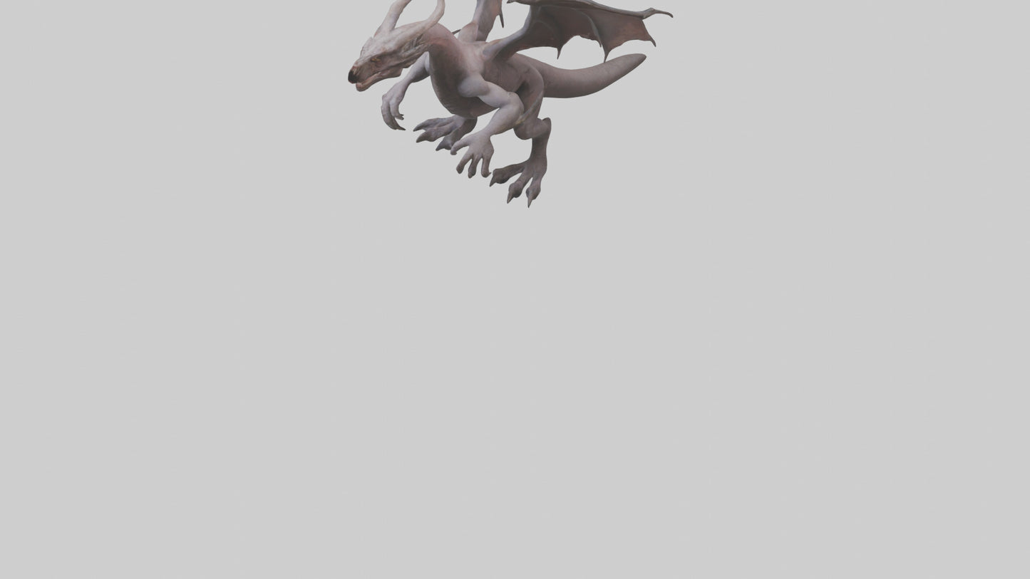 Forbidden creature model 3D model