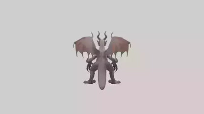 Forbidden creature model 3D model