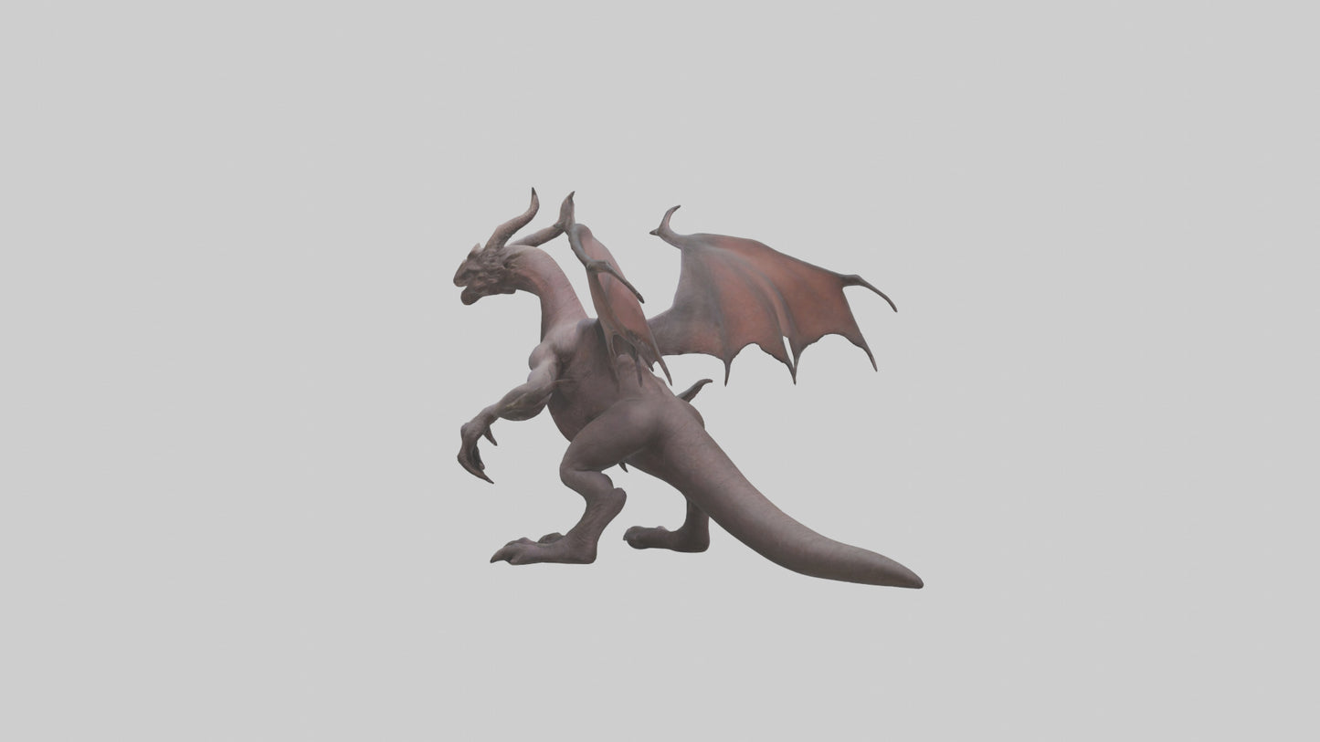 Forbidden creature model 3D model