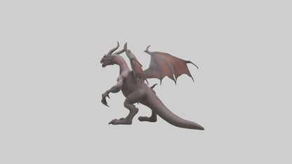 Forbidden creature model 3D model