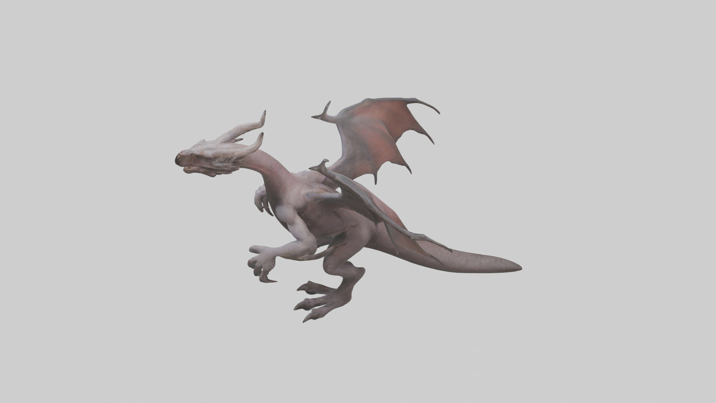 Forbidden creature model 3D model