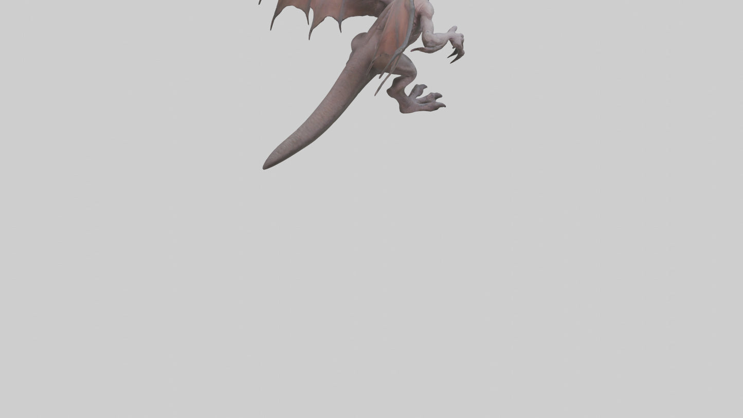 Forbidden creature model 3D model
