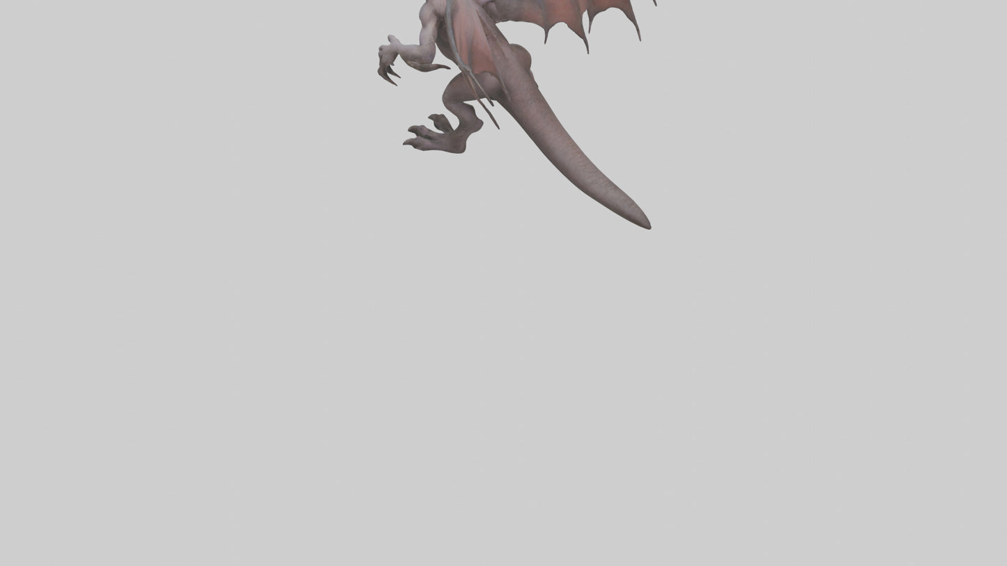 Forbidden creature model 3D model