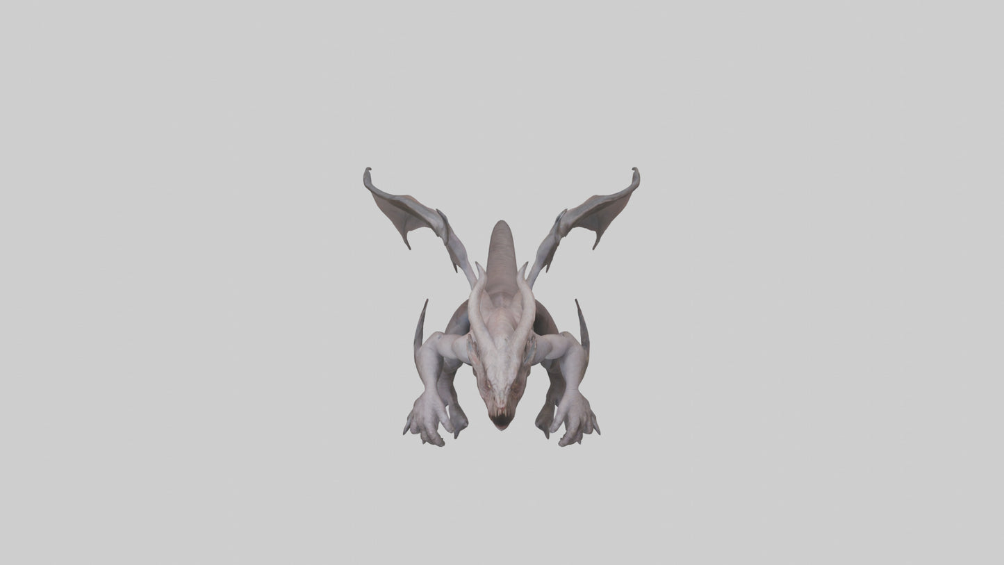 Forbidden creature model 3D model