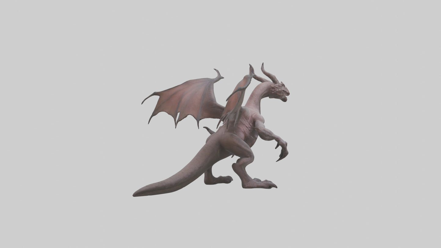 Forbidden creature model 3D model