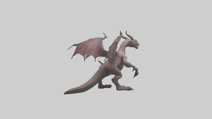 Forbidden creature model 3D model