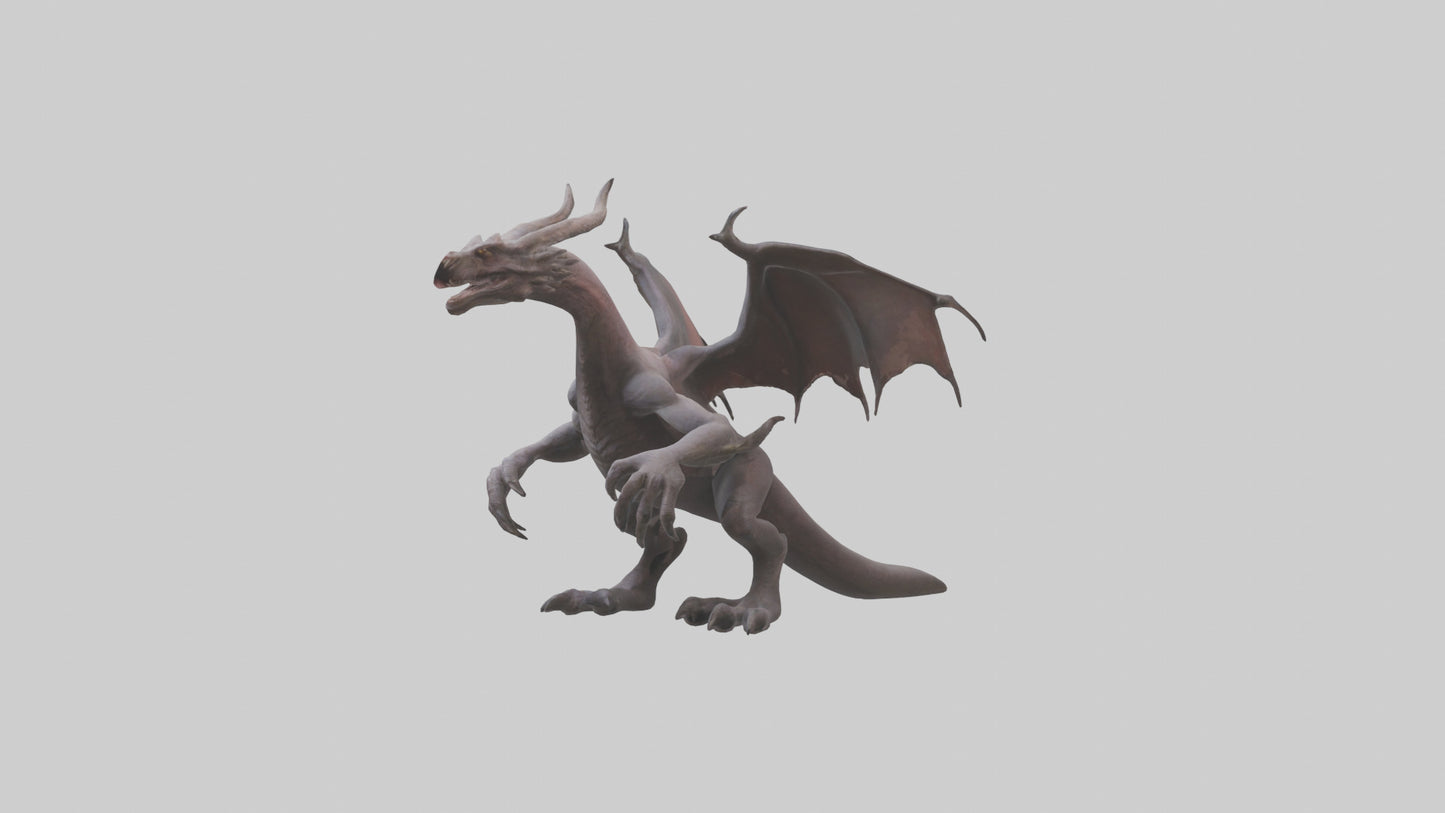 Forbidden creature model 3D model
