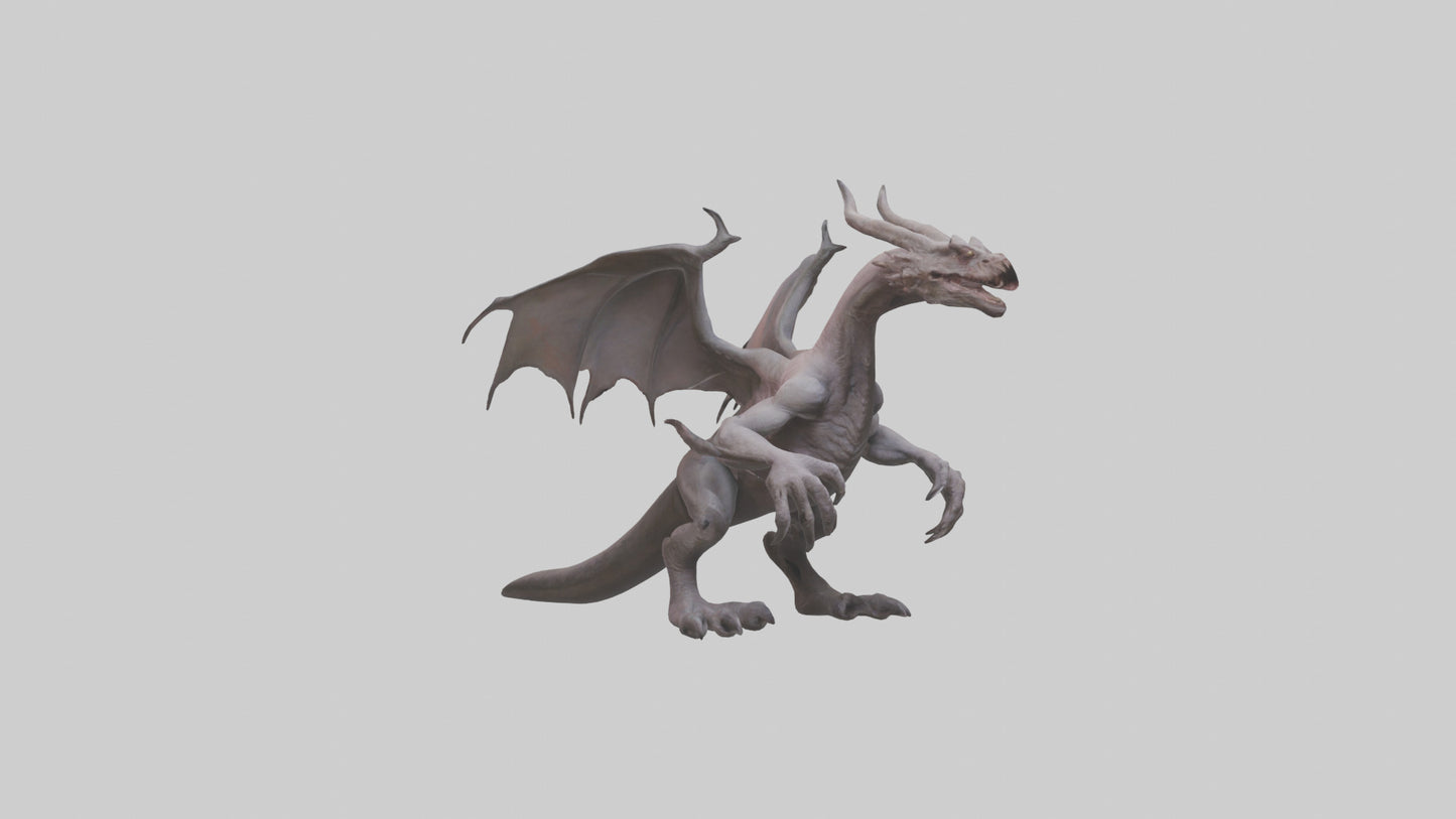 Forbidden creature model 3D model
