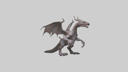 Forbidden creature model 3D model