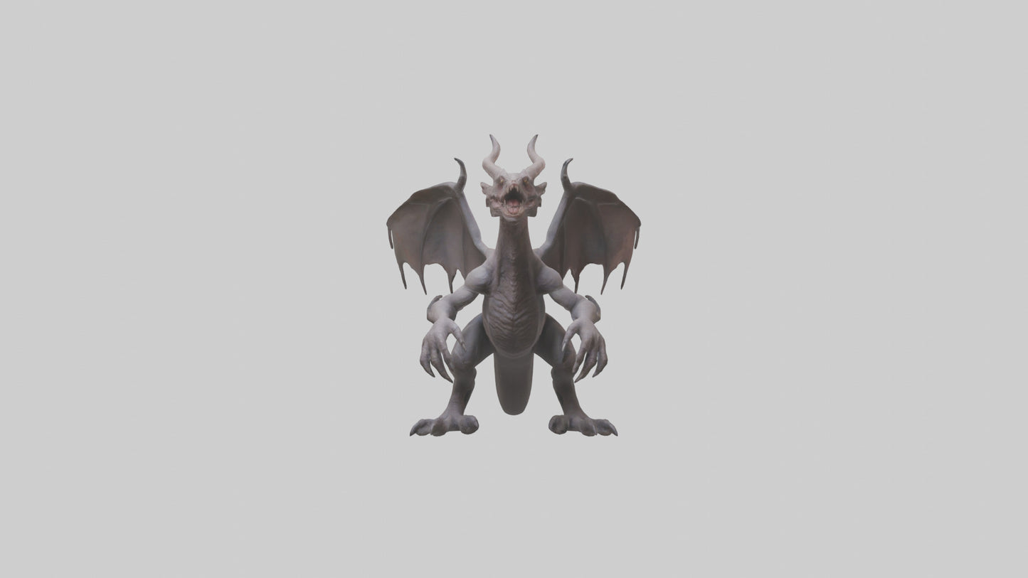 Forbidden creature model 3D model