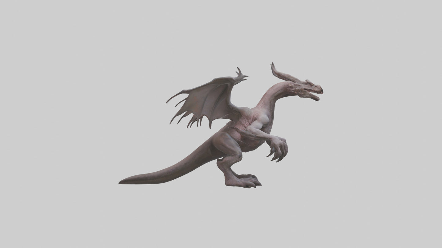 Forbidden creature model 3D model
