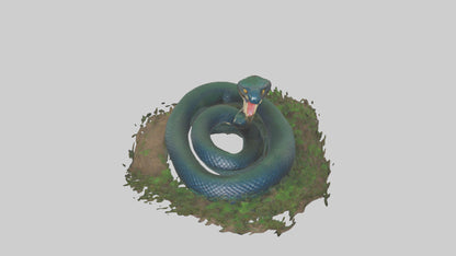 Forest Cobra hiding model 3D model
