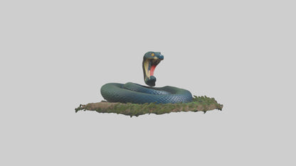 Forest Cobra hiding model 3D model