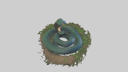 Forest Cobra hiding model 3D model