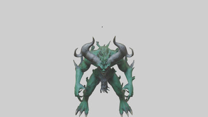 Forest Demon model 3D model