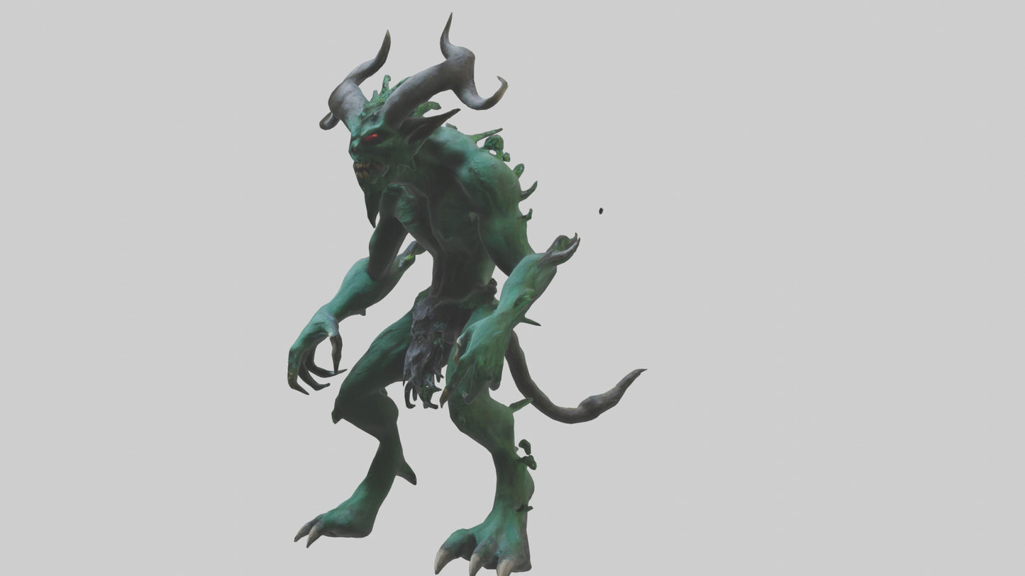 Forest Demon model 3D model