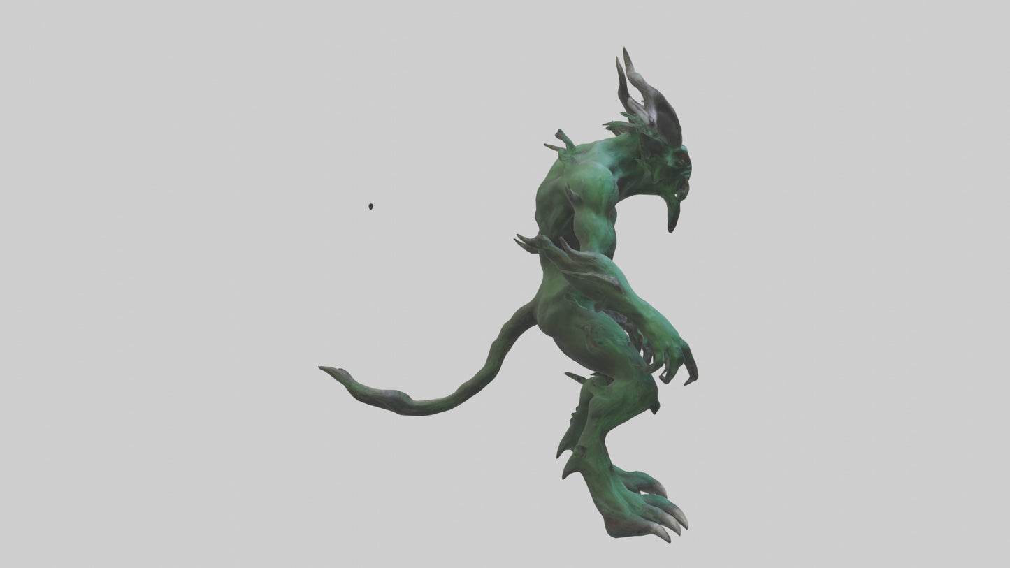 Forest Demon model 3D model