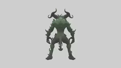 Forest Demon model 3D model
