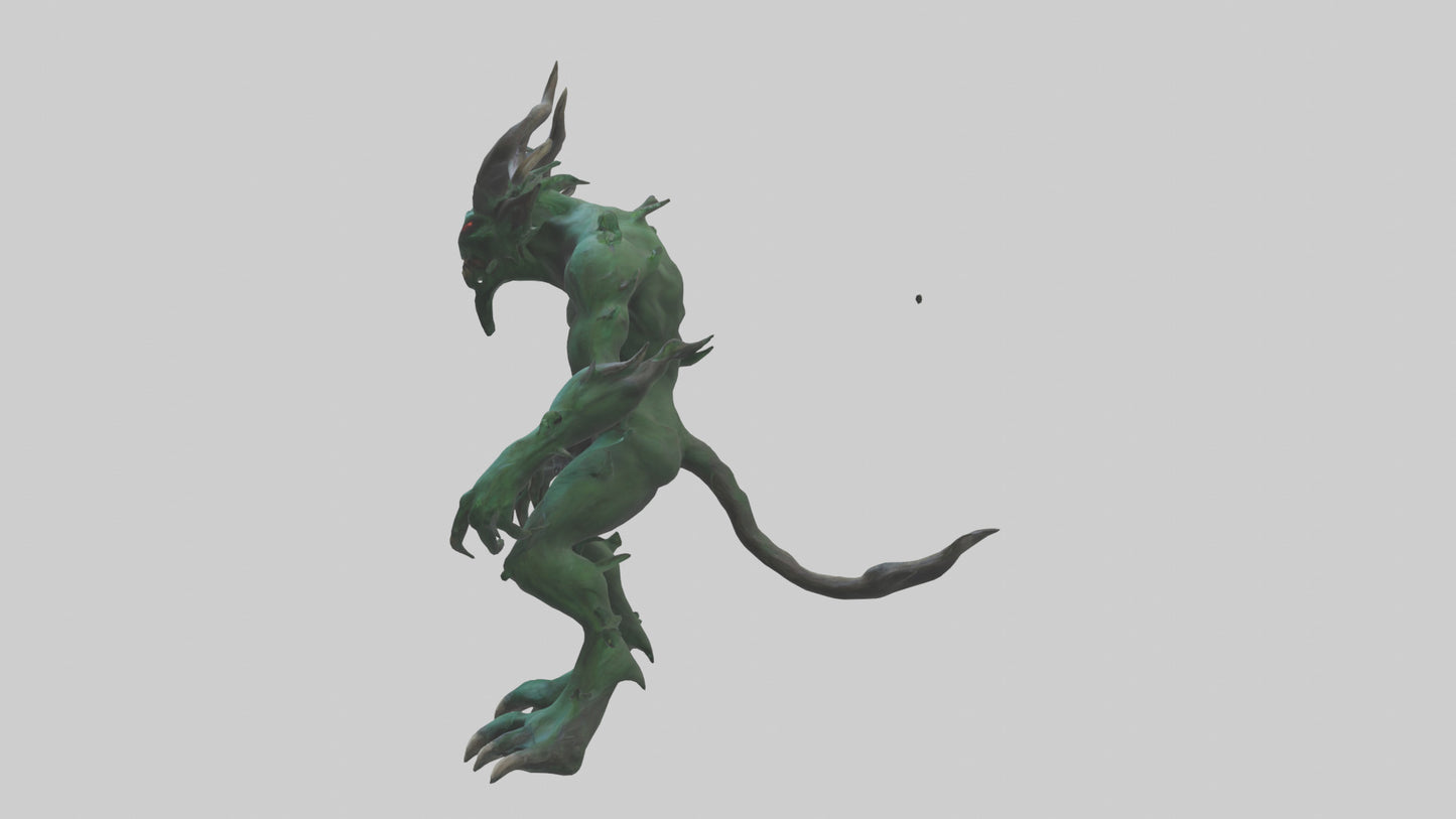Forest Demon model 3D model