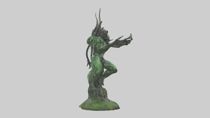 Forest Demon statue model VR / AR / low-poly