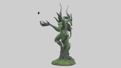 Forest Demon statue model VR / AR / low-poly