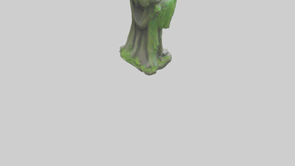 Forest Guardian statue model 3D model