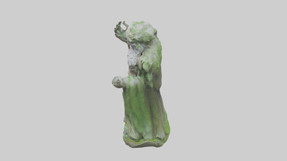 Forest Guardian statue model 3D model