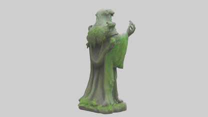 Forest Guardian statue model 3D model