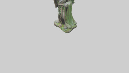Forest Guardian statue model 3D model
