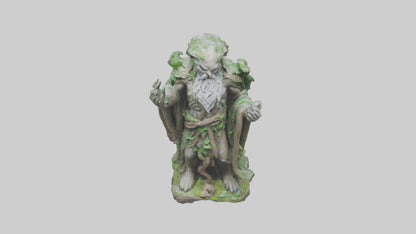 Forest Guardian statue model 3D model