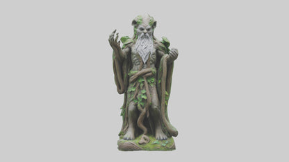 Forest Guardian statue model 3D model