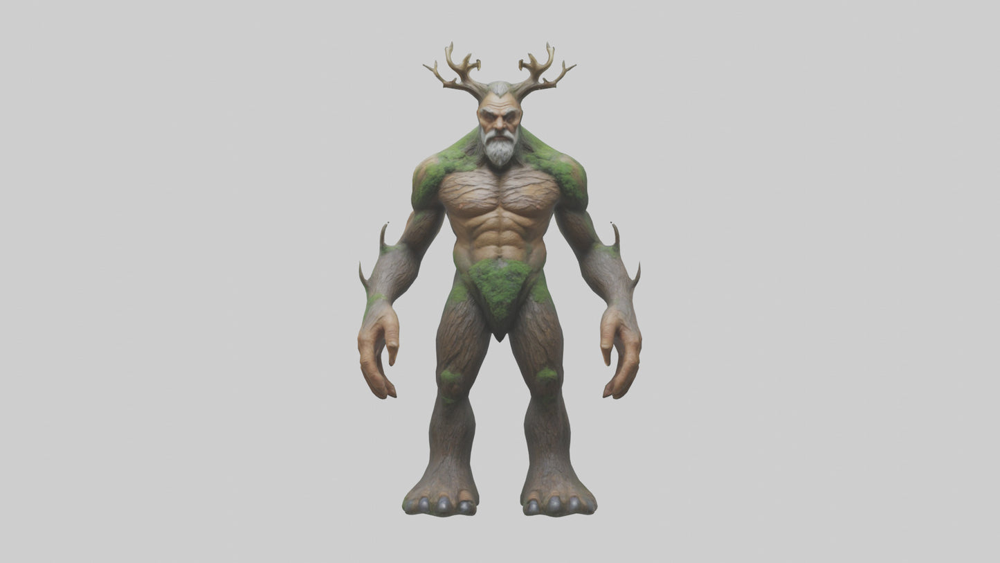 Forest King Giant model VR / AR / low-poly