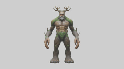 Forest King Giant model VR / AR / low-poly