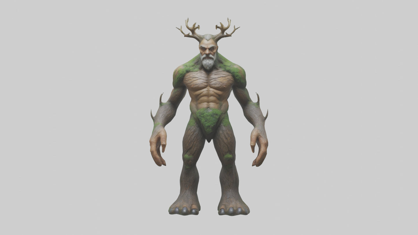 Forest King Giant model VR / AR / low-poly