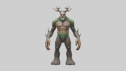 Forest King Giant model VR / AR / low-poly