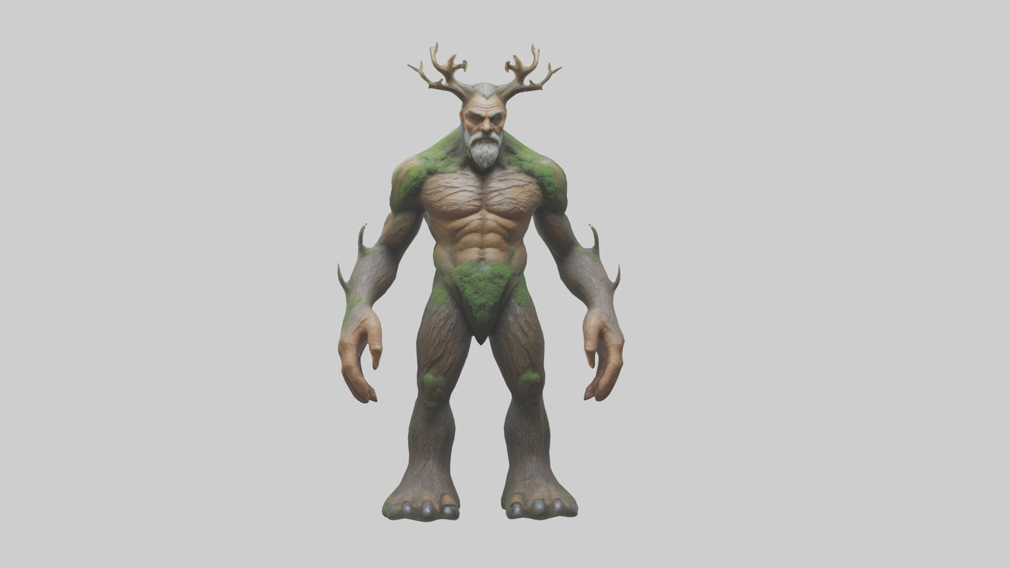 Forest King Giant model VR / AR / low-poly
